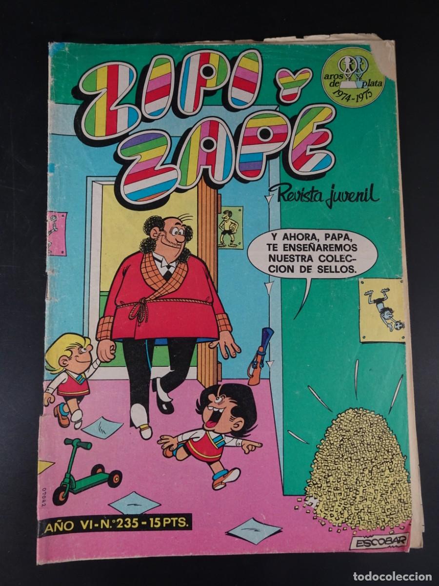 Tebeos: ZIPI Y ZAPE, REVISTA JUVENIL, N&ordm; 235 ED BRUGUERA, VER FOTOS