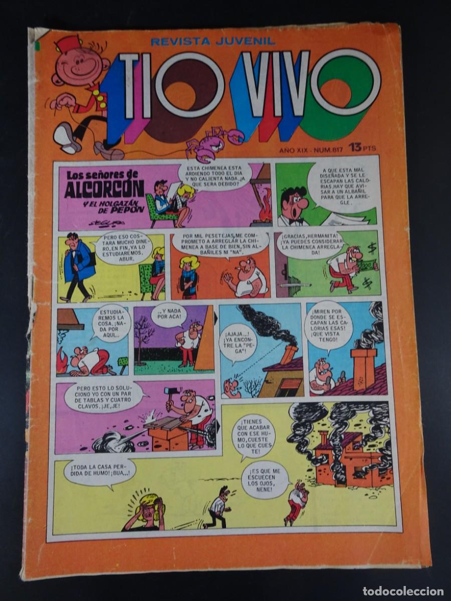 Tebeos: REVISTA JUVENIL TIO VIVO N&ordm; 817 , ED BRUGUERA, VER FOTOS