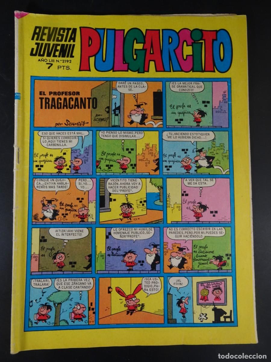 Tebeos: REVISTA JUVENIL PULGARCITO N&ordm; 2192 , ED BRUGUERA, VER FOTOS