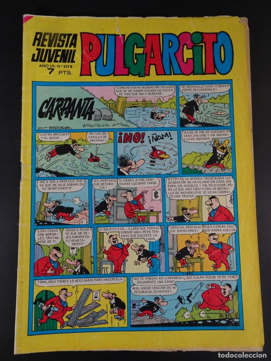Tebeos: REVISTA JUVENIL PULGARCITO N&ordm; 2178 , ED BRUGUERA, VER FOTOS