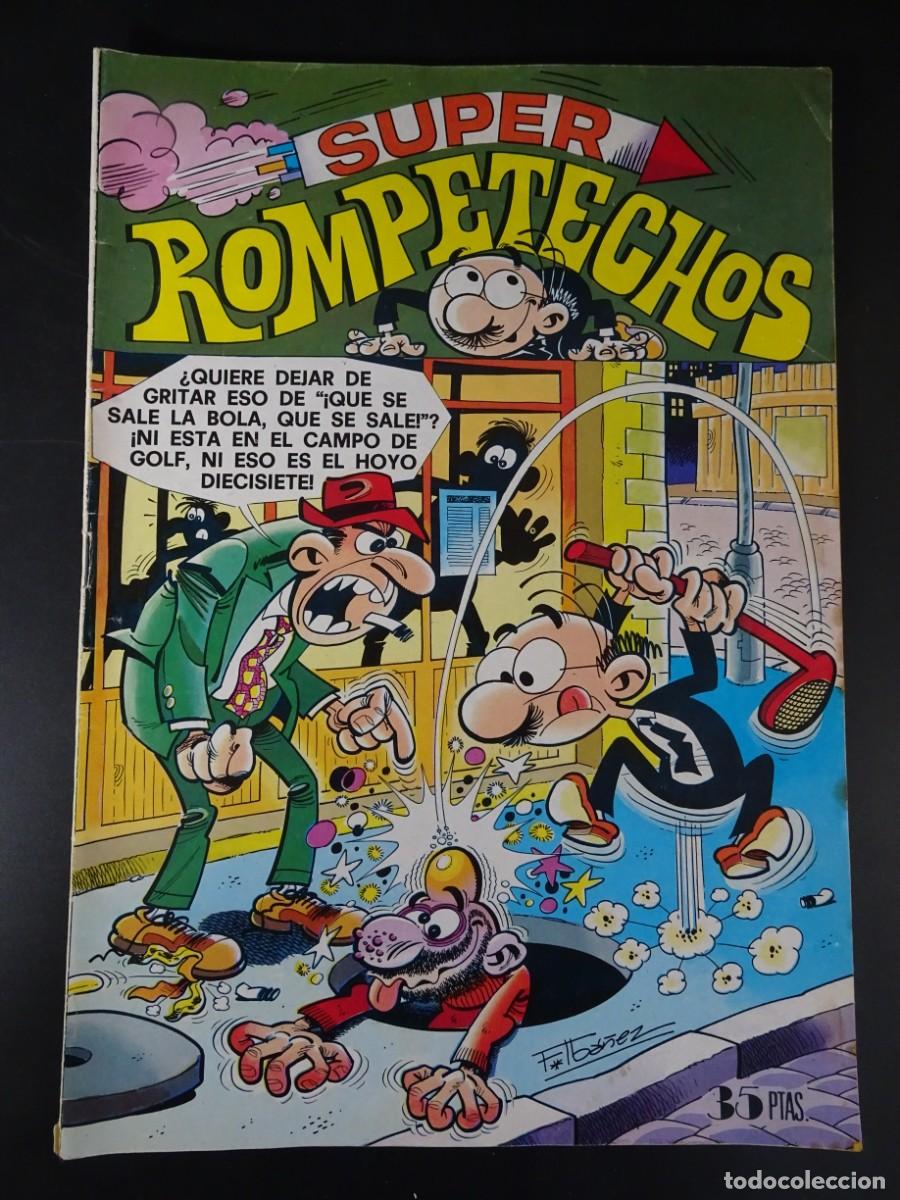 Tebeos: SUPER ROMPETECHOS N&ordm; 4 , ED BRUGUERA, VER FOTOS
