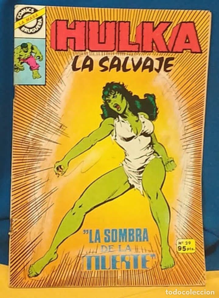 Tebeos: Comic La Masa Bruguera N&ordm; 29 Hulka La Salvaje /La Sombra de la Muerte