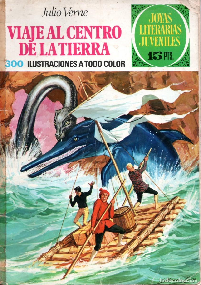 Tebeos: COMIC BRUGUERA JOYAS LITERARIAS N&ordm; 21 -VIAJE AL CENTRO DE LA TIERRA (JULIO VERNE)- 15 PTS.A&Ntilde;O 1971