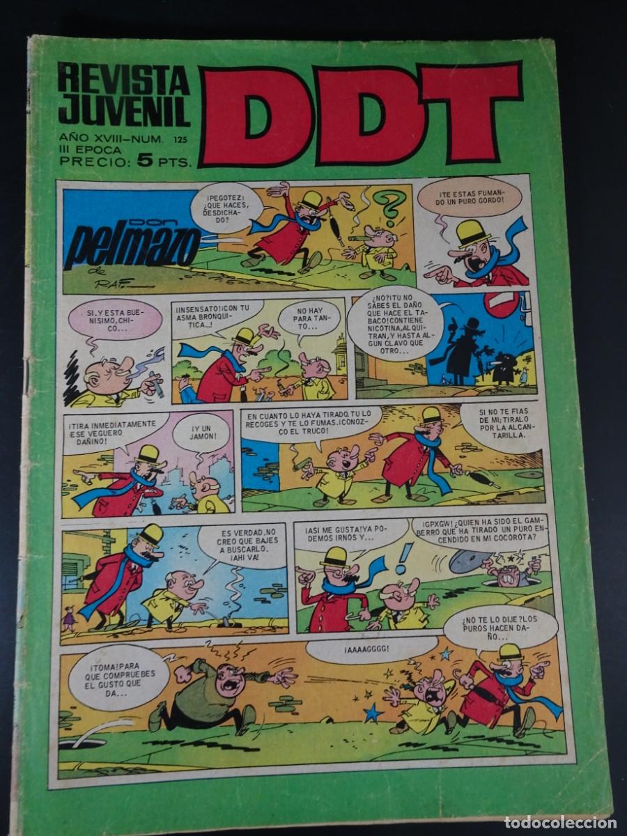 Tebeos: REVISTA JUVENIL DDT N&ordm; 125, VER FOTOS