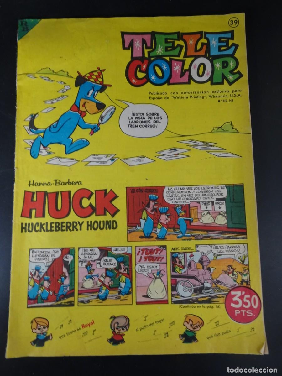 Tebeos: COMIC , TELE COLOR N&ordm; 39 , VER FOTOS