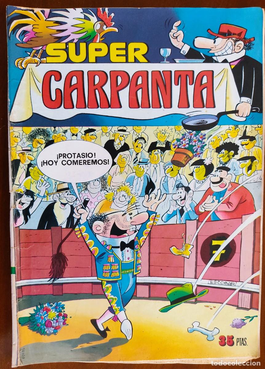 Tebeos: SUPER CARPANTA N&ordm; 19 - EDITORIAL BRUGUERA A&Ntilde;O 1978