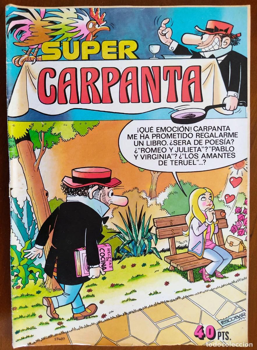 Tebeos: SUPER CARPANTA N&ordm; 26 - EDITORIAL BRUGUERA A&Ntilde;O 1979