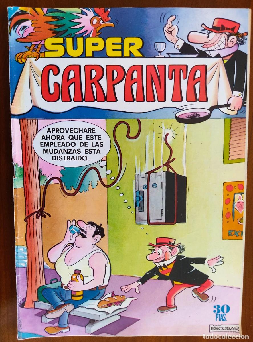 Tebeos: SUPER CARPANTA N&ordm; 8 - EDITORIAL BRUGUERA A&Ntilde;O 1977