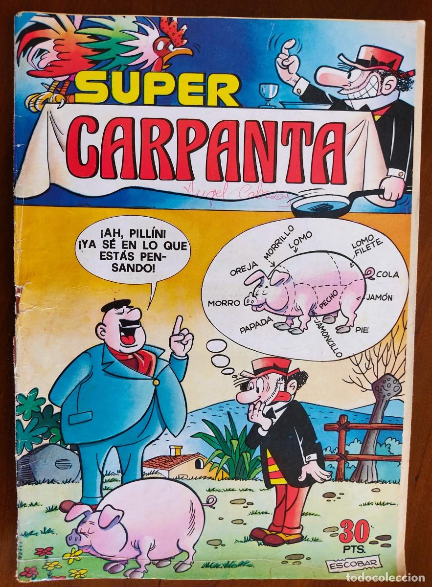 Tebeos: SUPER CARPANTA N&ordm; 10 - EDITORIAL BRUGUERA A&Ntilde;O 1978