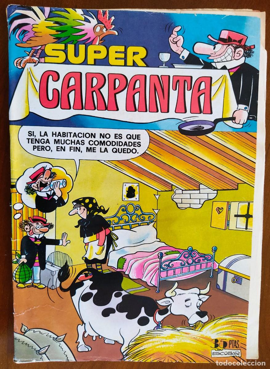Tebeos: SUPER CARPANTA N&ordm; 17 - EDITORIAL BRUGUERA A&Ntilde;O 1978