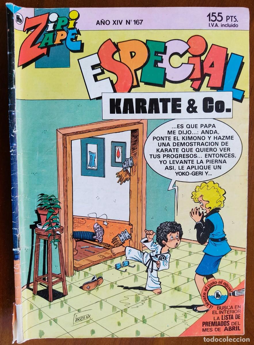 Tebeos: ZIPI Y ZAPE N&ordm; 167 ESPECIAL KARATE & CO. - EDITORIAL BRUGUERA A&Ntilde;O 1986