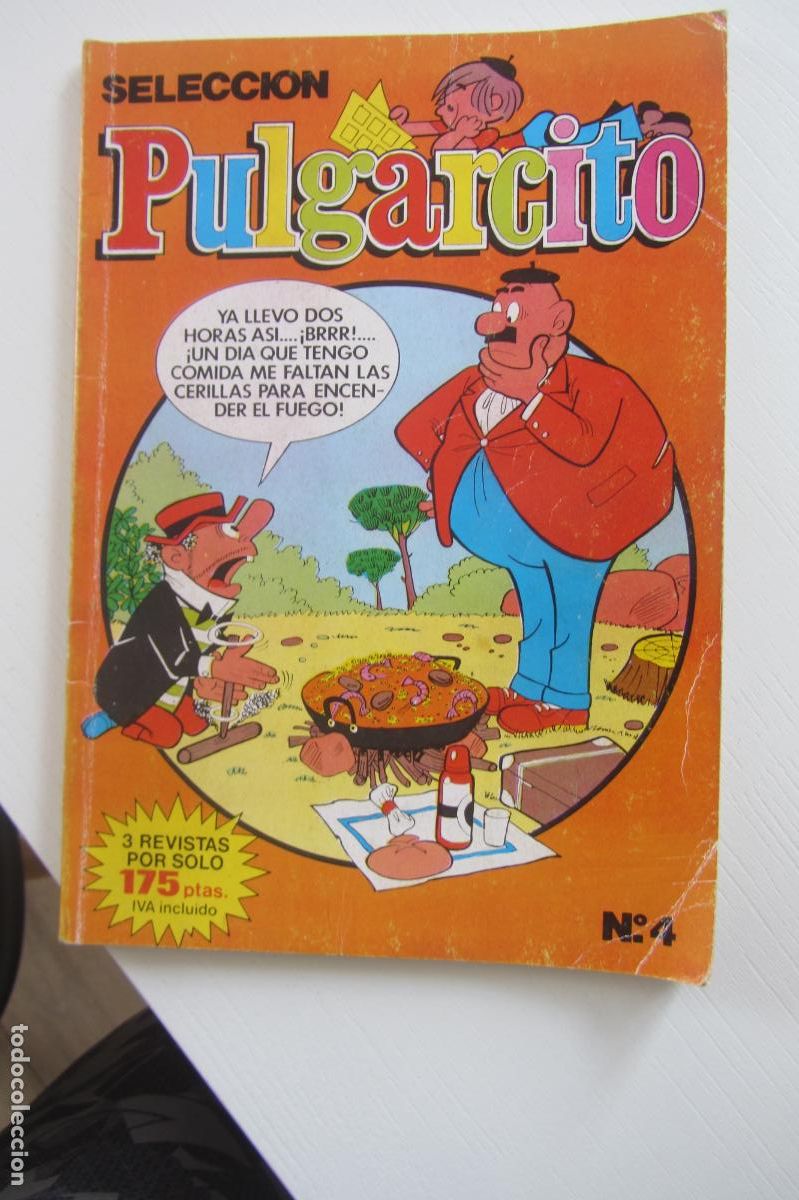 Tebeos: SELECCION PULGARCITO N&ordm; 4 BRUGUERA CON N&ordm; 10 - 11 Y 12 Arx127