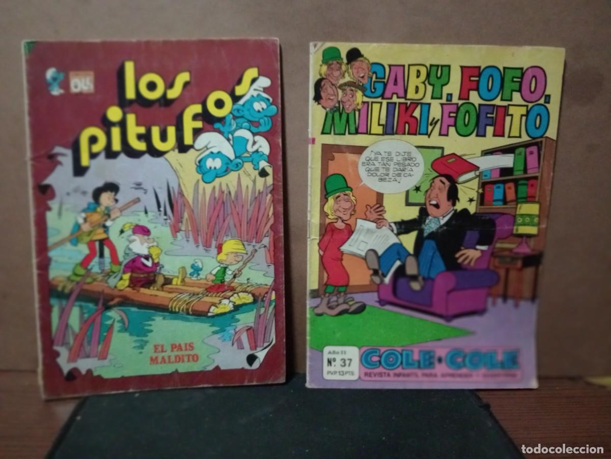 Tebeos: Comic &rdquo; Los Pitufos &rdquo; y &rdquo;Los payasos de la tele &rdquo; - Foto 1