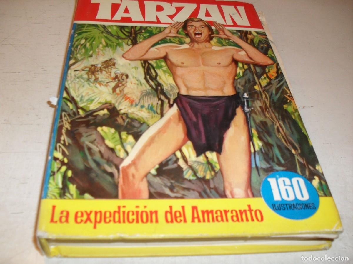 Tebeos: COLECCION HEROES N&ordm; 43,DE 68,TARZAN:LA EXPEDICION DEL AMARANTO,DE AMBROS,BRUGUERA,1963