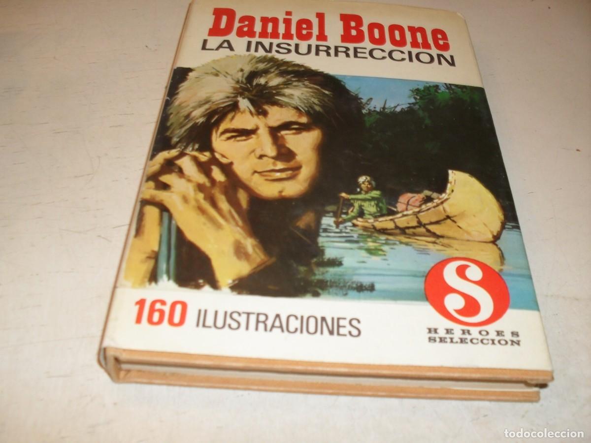 Tebeos: HEROES SELECCION SERIE DANIEL BOONE N&ordm; 3,DE 4,LA INSURRECCION,BRUGUERA,1968
