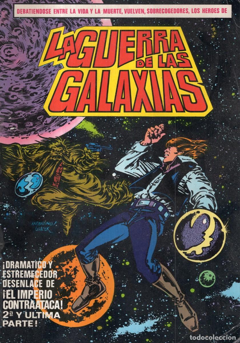 Tebeos: LA GUERRA DE LAS GALAXIAS ALBUM N&ordm; 4 - BRUGUERA - BUEN ESTADO