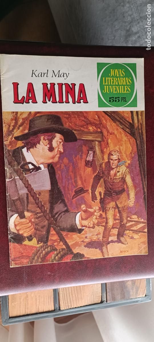 Tebeos: JOYAS LITERARIAS JUVENILES N&ordm; 248 LA MINA BRUGUERA 1&ordf; EDICION 182 55 PTS KARL MAY