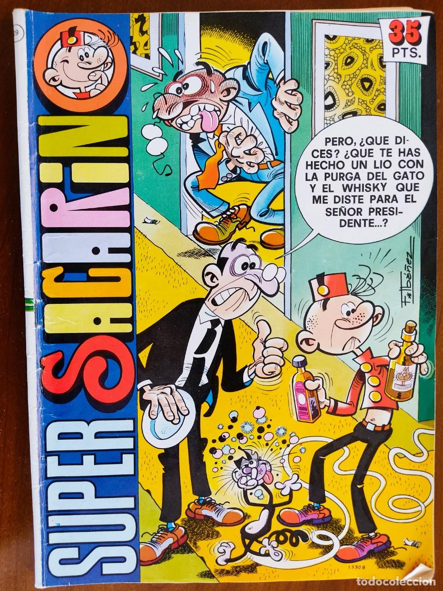 Tebeos: SUPER SACARINO N&ordm; 29 - EDITORIAL BRUGUERA A&Ntilde;O 1978