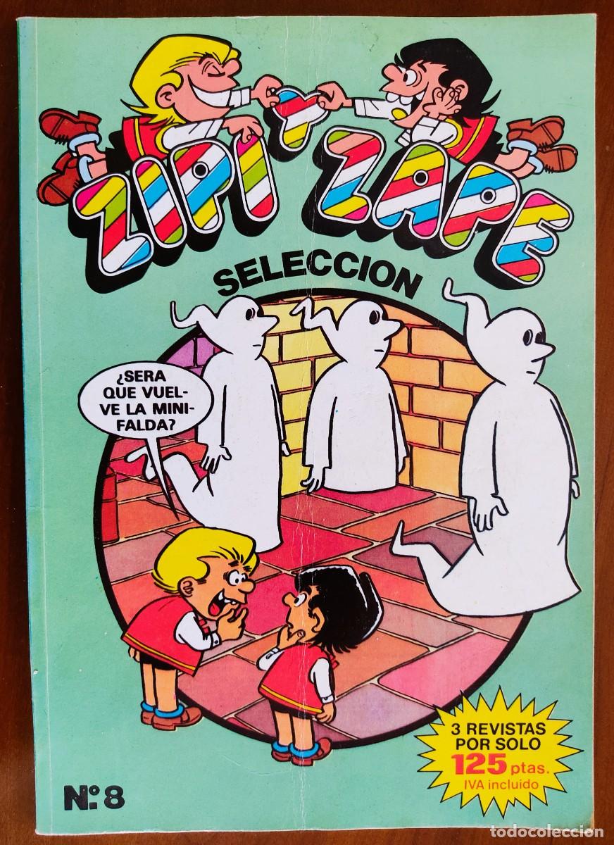 Tebeos: ZIPI Y ZAPE SELECCI&Oacute;N N&ordm; 8 CON LOS N&Uacute;MEROS 639, 640 Y 641 - EDITORIAL BRUGUERA A&Ntilde;O 1985