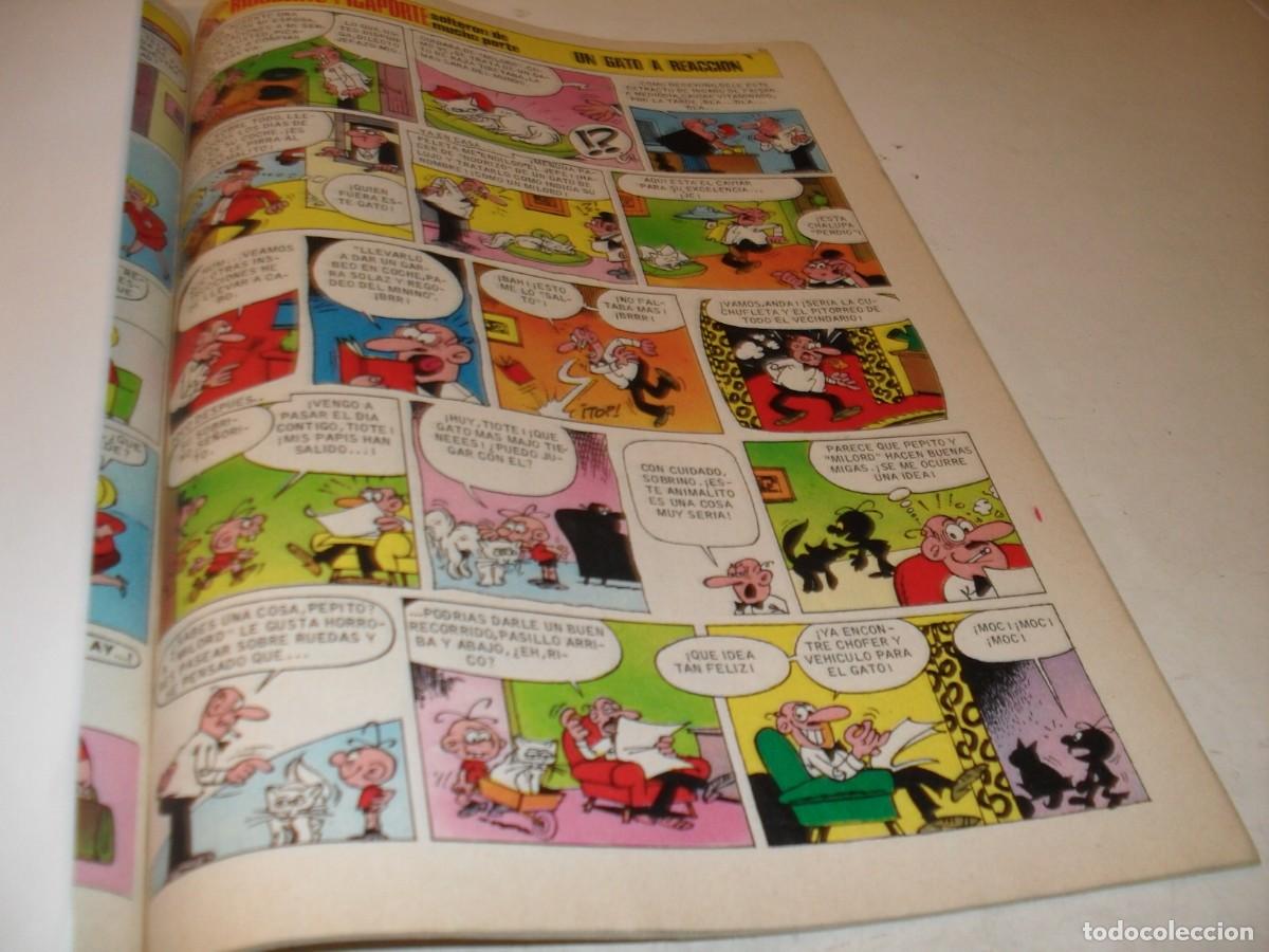 Tebeos: (REF.96),EN 4 PAGINAS RIGOBERTO PICAPORTE:UN GATO A REACCION.BRUGUERA,1971