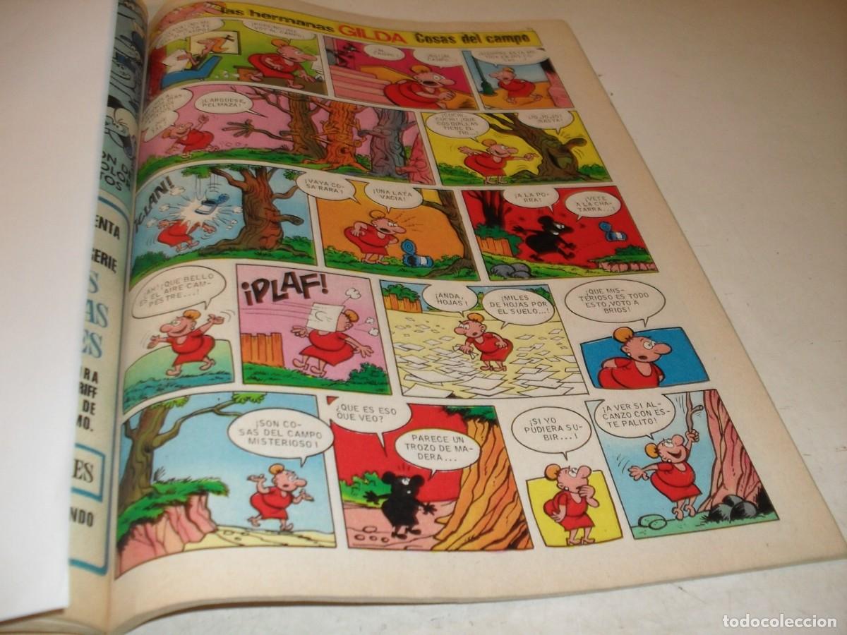 Tebeos: (REF.96),EN 4 PAGINAS LAS HERMANAS GILDA:COSAS DEL CAMPO,DE VAZQUEZ.BRUGUERA,1971