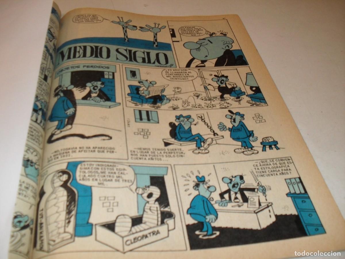 Tebeos: (REF.96),EN 4 PAGINAS MEDIO SIGLO,DE GOSSE+PROFESOR TRAGACANTO+PUBLICIDAD OLE.BRUGUERA,1971