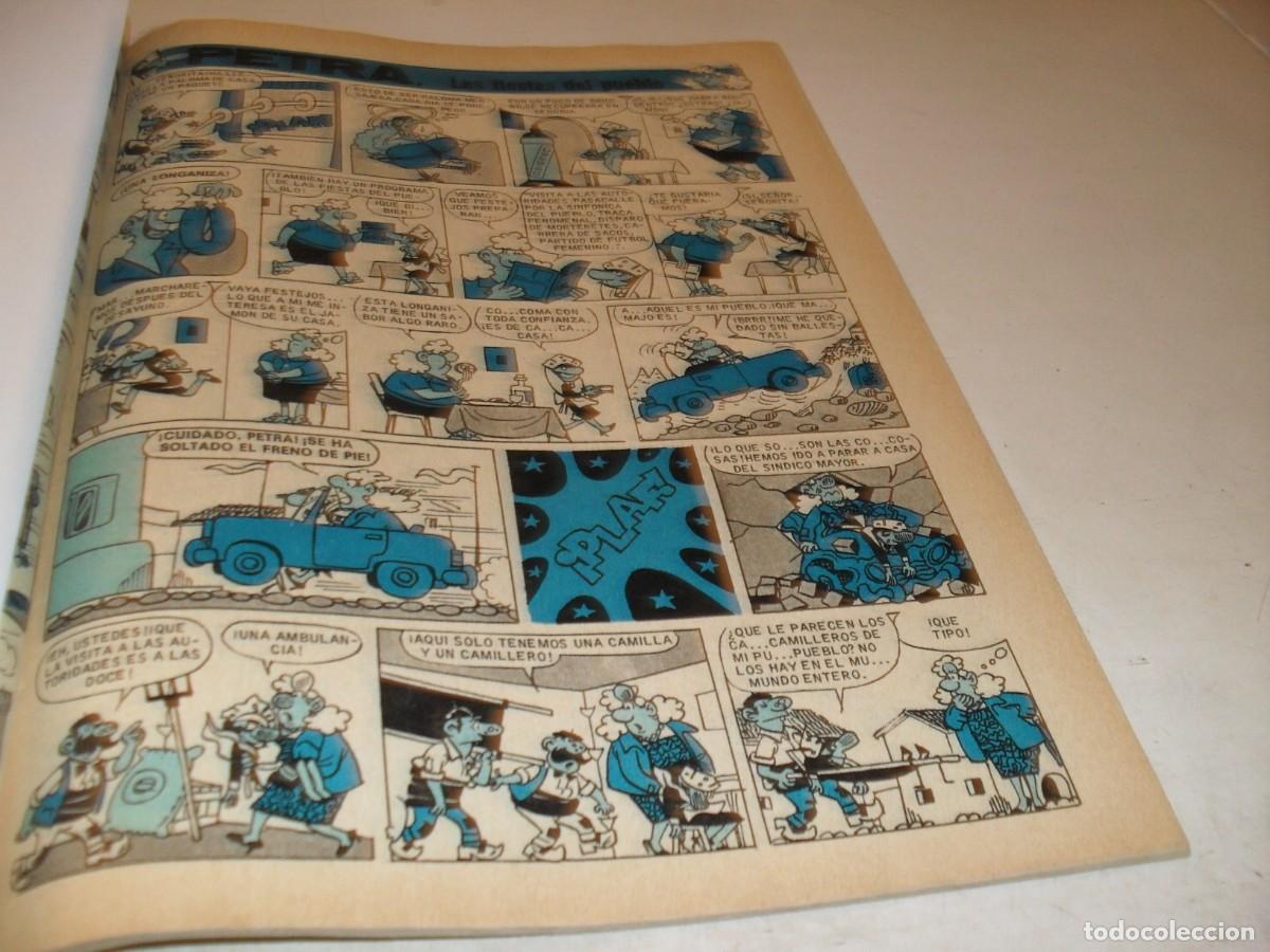 Tebeos: (REF.96),EN 4 PAGINAS PETRA:LAS FIESTAS DEL PUEBLO,DE ESCOBAR.BRUGUERA,1971