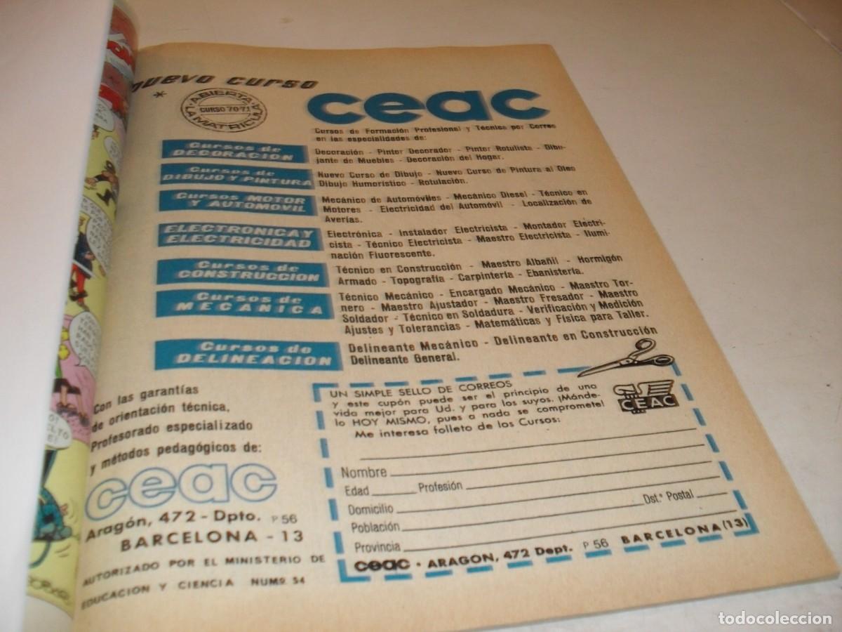 Tebeos: (REF.96),EN 8 PAGINAS CAIOSO,DE CONTI+PITAGORIN+SECCION CHISTES.BRUGUERA,1971