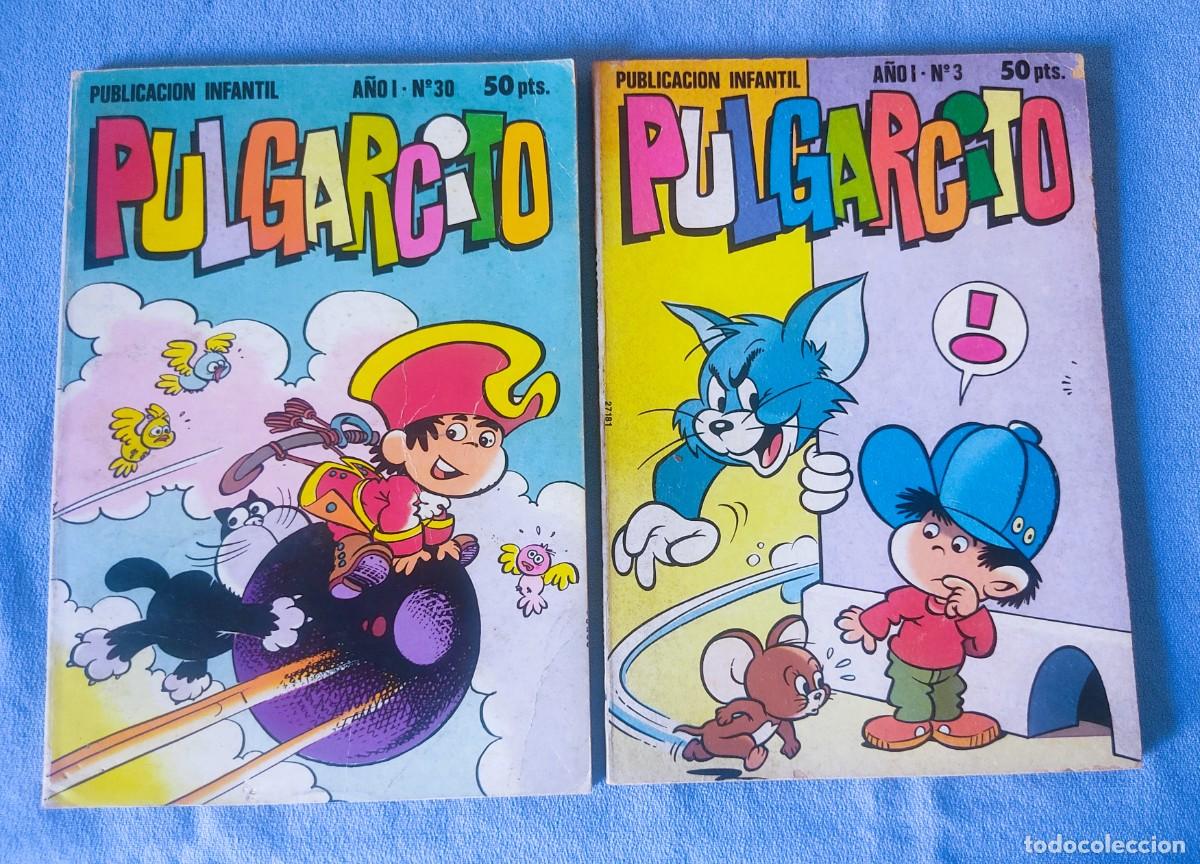 Tebeos: 2 EJEMPLARES DE PULGARCITO N&ordm; 3 Y 30 EDITORIAL BRUGUERA A&Ntilde;O 1981