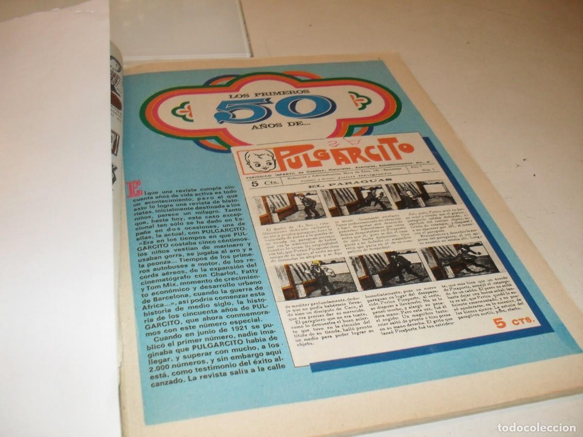 Tebeos: (REF.96),BELLA LAMINA CON LOS 50 PRIMEROS A&Ntilde;OS DE PULGARCITO.BRUGUERA,1971