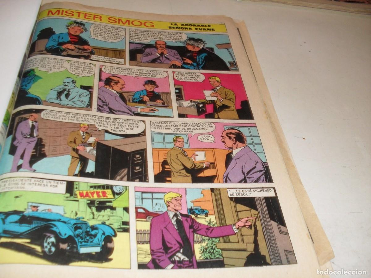 Tebeos: (REF.96),EN 8 PAGINAS,MISTER SMOG:LA ADORABLE SRA-EVANS,DE ANDRES MARTIN.BRUGUERA,1976