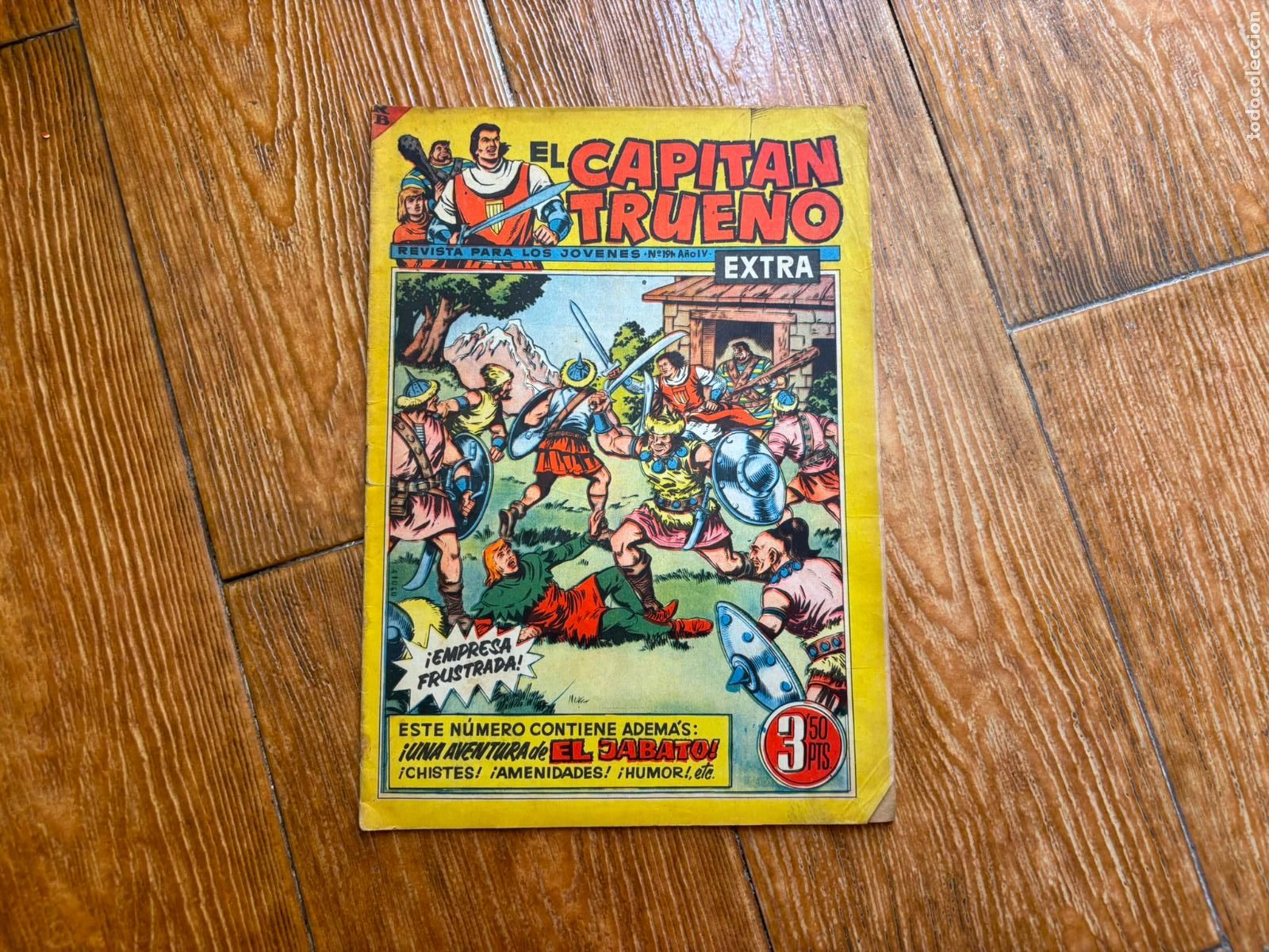 Tebeos: EL CAPITAN TRUENO EXTRA N&ordm; 191 EDITORIAL BRUGUERA ORIGINAL