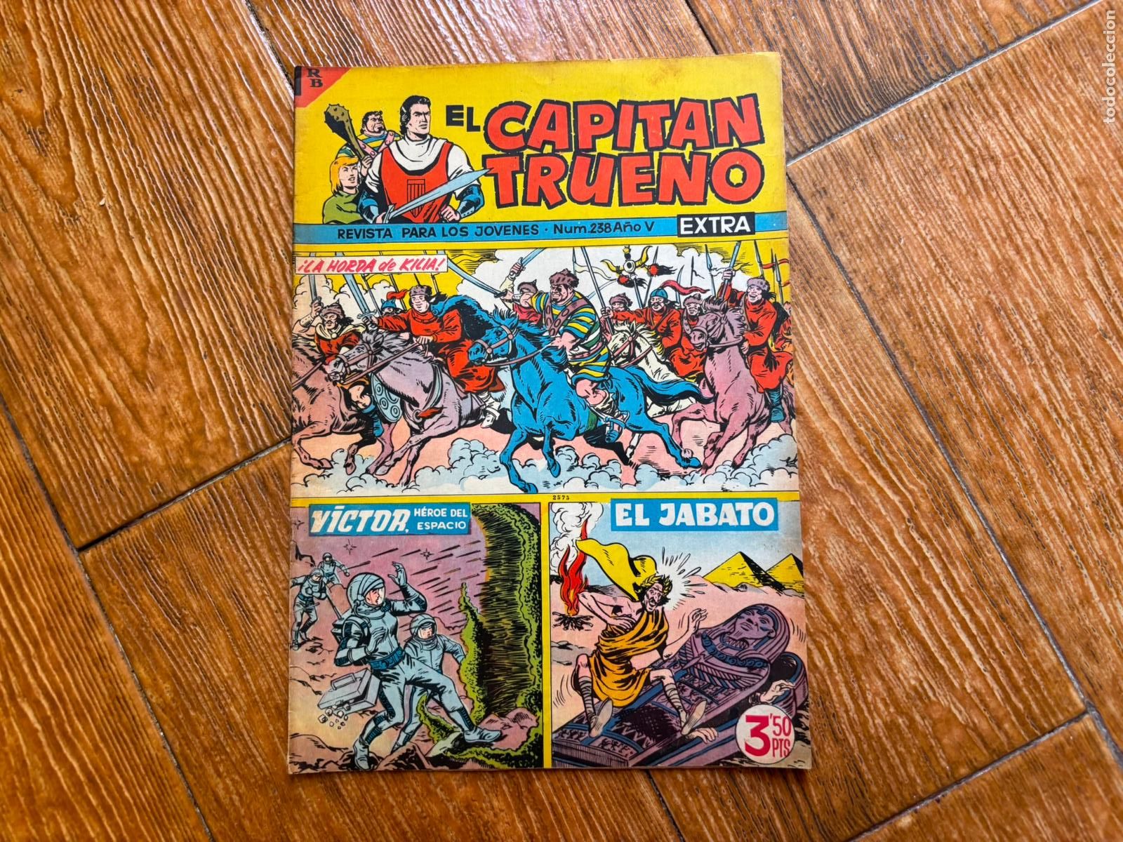 Tebeos: EL CAPITAN TRUENO EXTRA N&ordm; 238 EDITORIAL BRUGUERA ORIGINAL