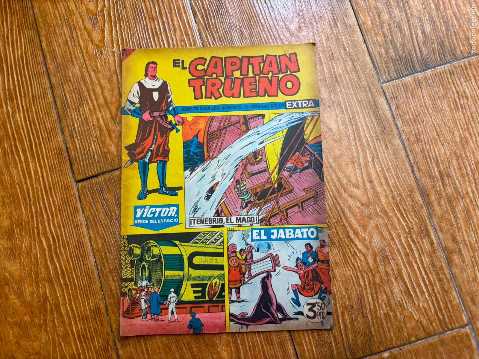 Tebeos: EL CAPITAN TRUENO EXTRA N&ordm; 293 EDITORIAL BRUGUERA ORIGINAL