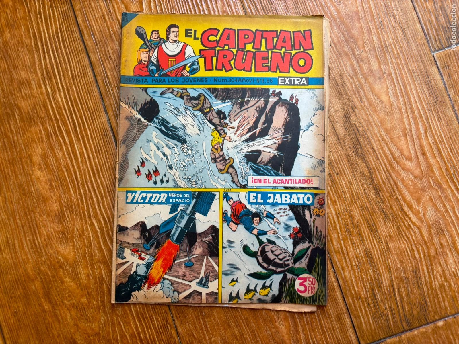 Tebeos: EL CAPITAN TRUENO EXTRA N&ordm; 304 EDITORIAL BRUGUERA ORIGINAL