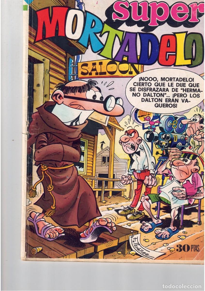 Tebeos: S&uacute;per Mortadelo. Editorial Bruguera.