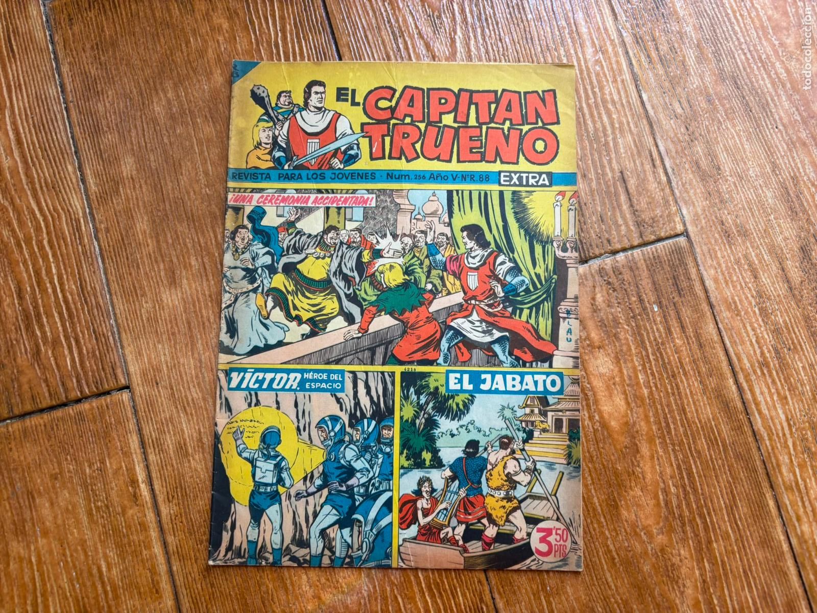 Tebeos: EL CAPITAN TRUENO EXTRA N&ordm; 256 EDITORIAL BRUGUERA ORIGINAL