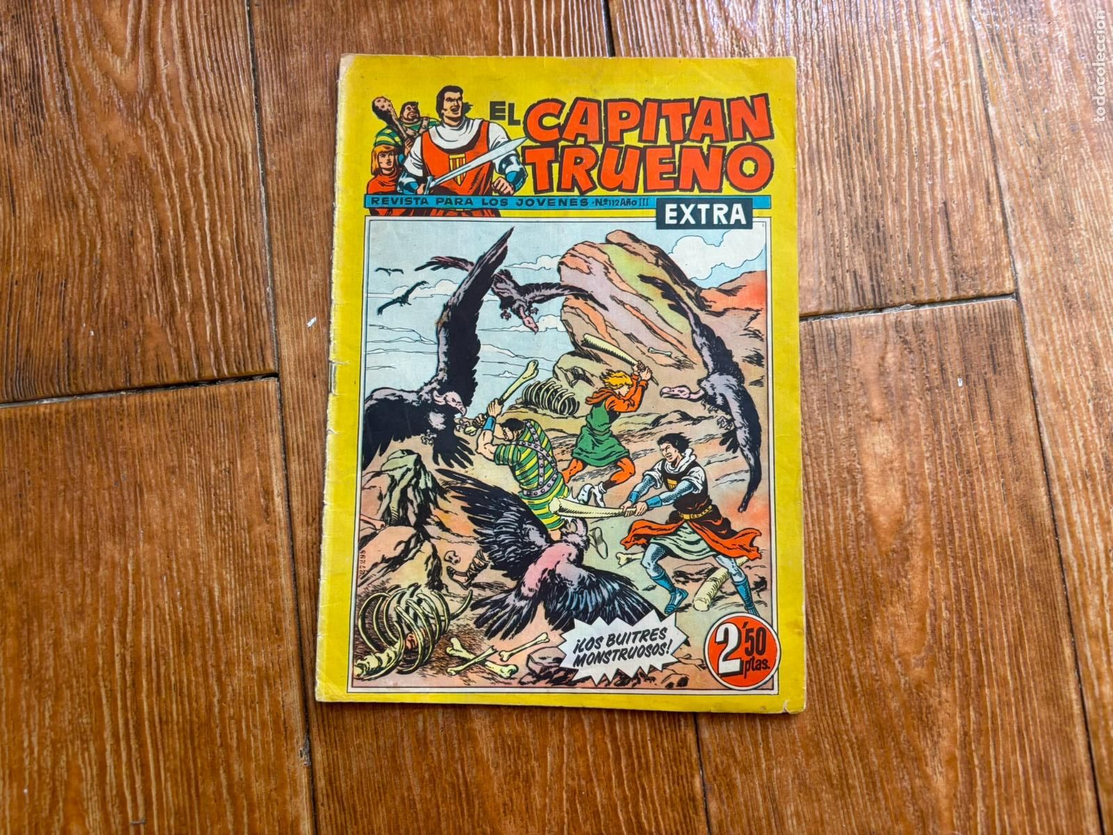 Tebeos: EL CAPITAN TRUENO EXTRA N&ordm; 112 EDITORIAL BRUGUERA ORIGINAL