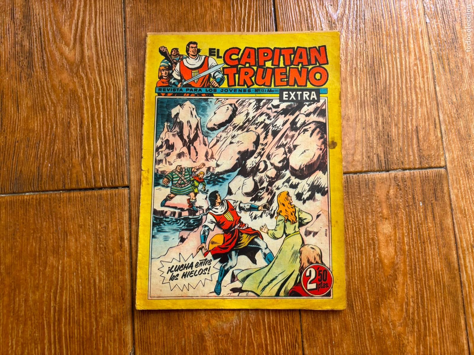 Tebeos: EL CAPITAN TRUENO EXTRA N&ordm; 123 EDITORIAL BRUGUERA ORIGINAL