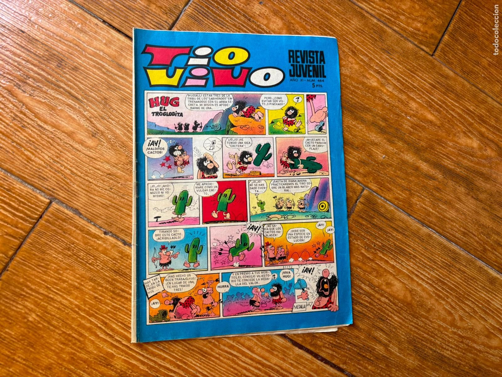 Tebeos: TIO VIVO N&ordm; 464 EDITORIAL BRUGUERA ORIGINAL