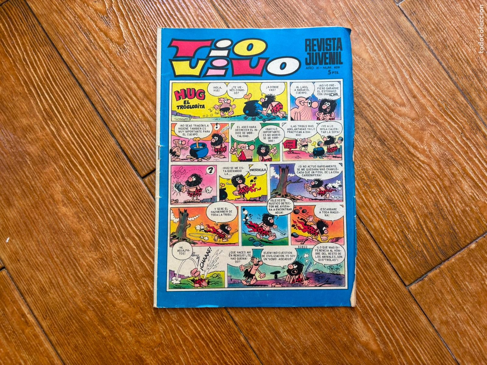 Tebeos: TIO VIVO N&ordm; 459 EDITORIAL BRUGUERA ORIGINAL