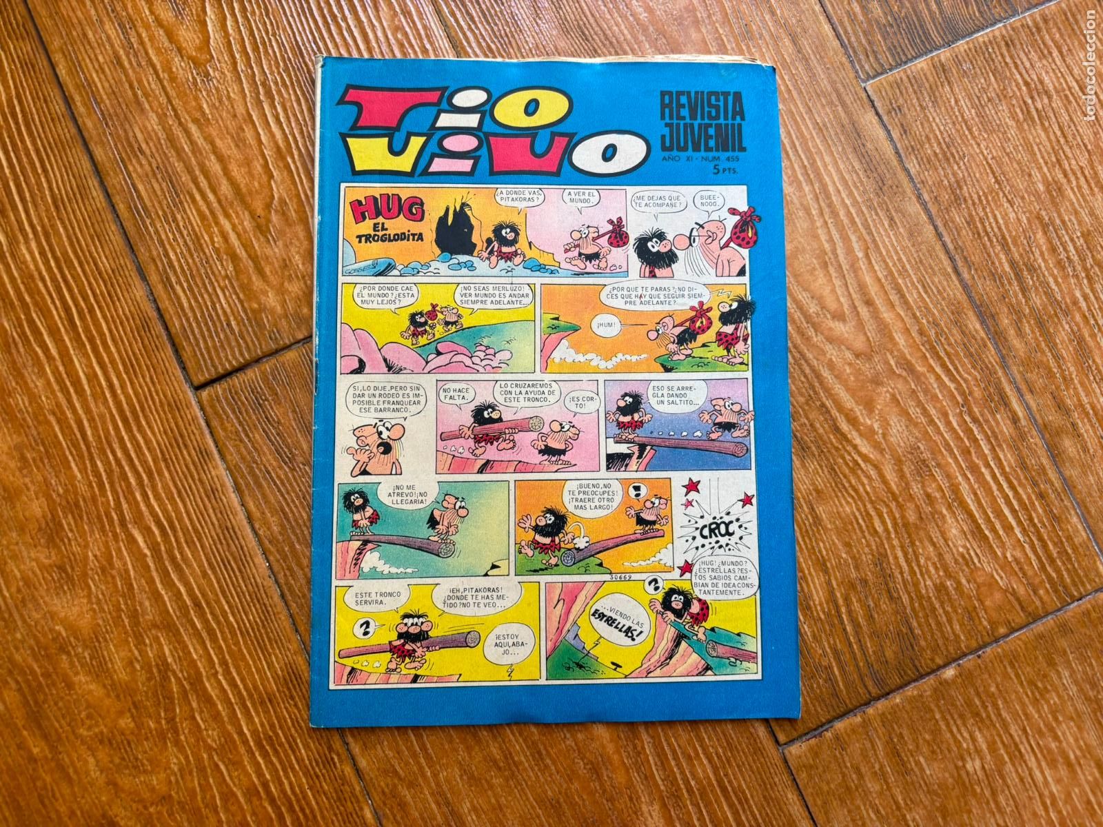 Tebeos: TIO VIVO N&ordm; 455 EDITORIAL BRUGUERA ORIGINAL