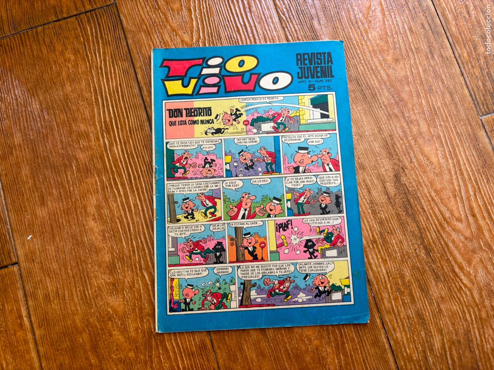 Tebeos: TIO VIVO N&ordm; 382 EDITORIAL BRUGUERA ORIGINAL