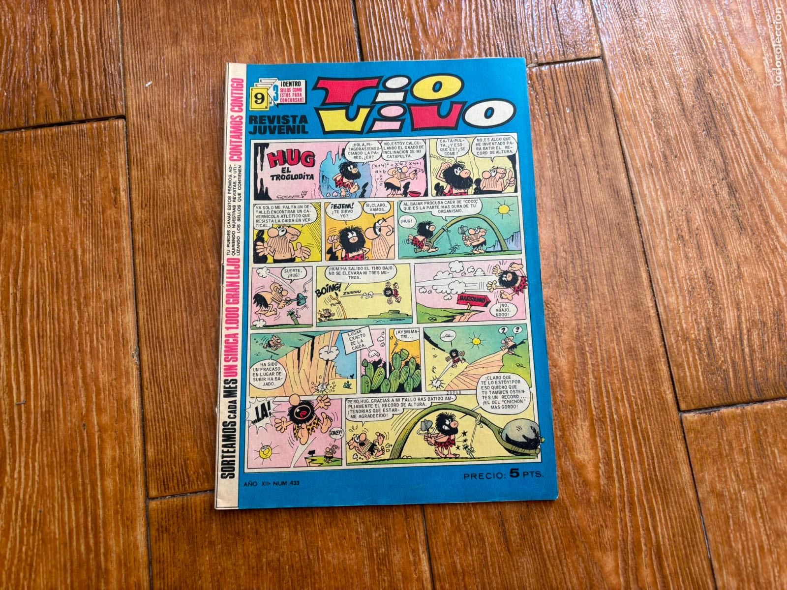 Tebeos: TIO VIVO N&ordm; 433 EDITORIAL BRUGUERA ORIGINAL