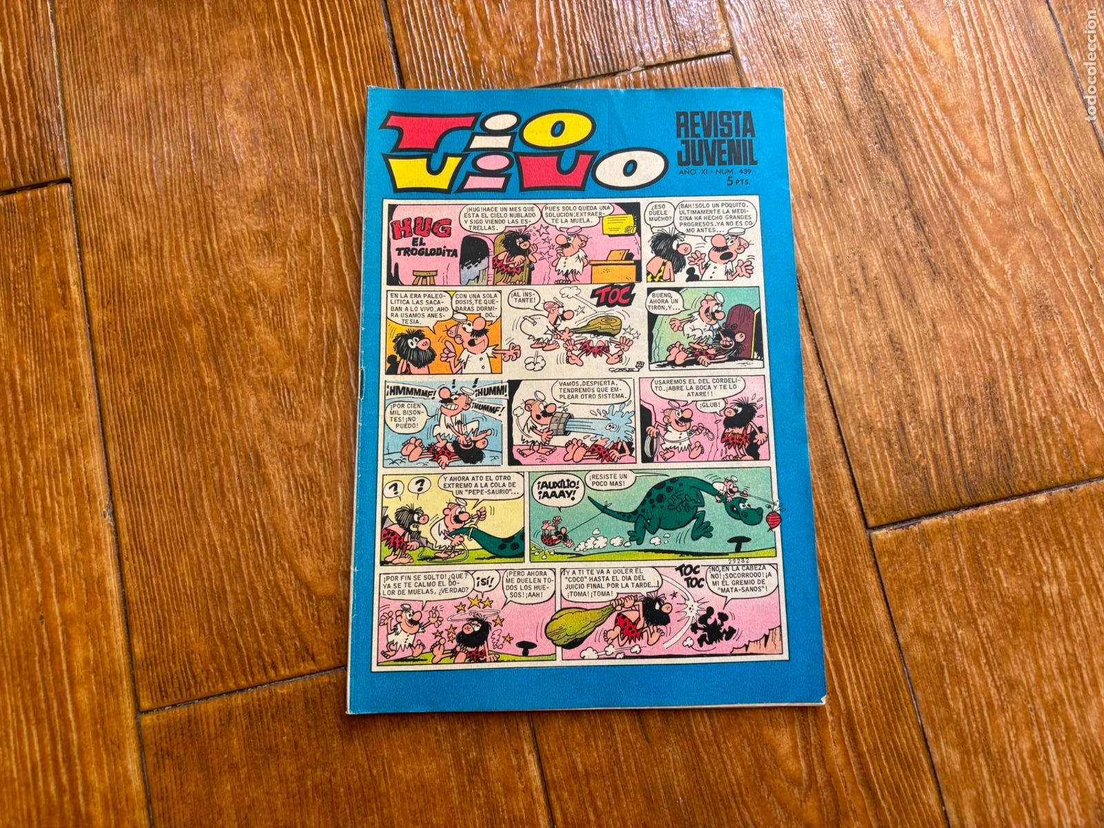 Tebeos: TIO VIVO N&ordm; 439 EDITORIAL BRUGUERA ORIGINAL