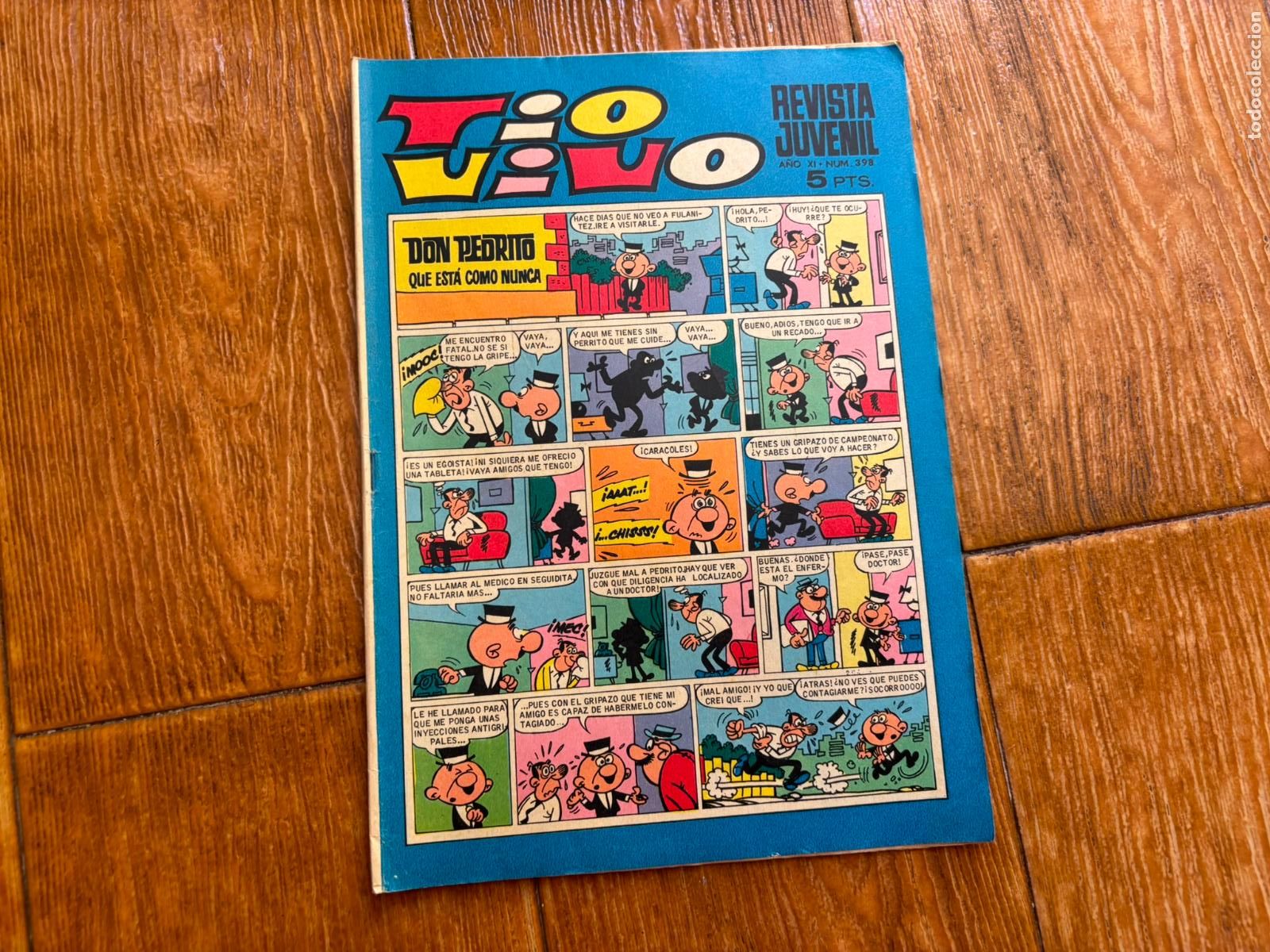 Tebeos: TIO VIVO N&ordm; 398 EDITORIAL BRUGUERA ORIGINAL