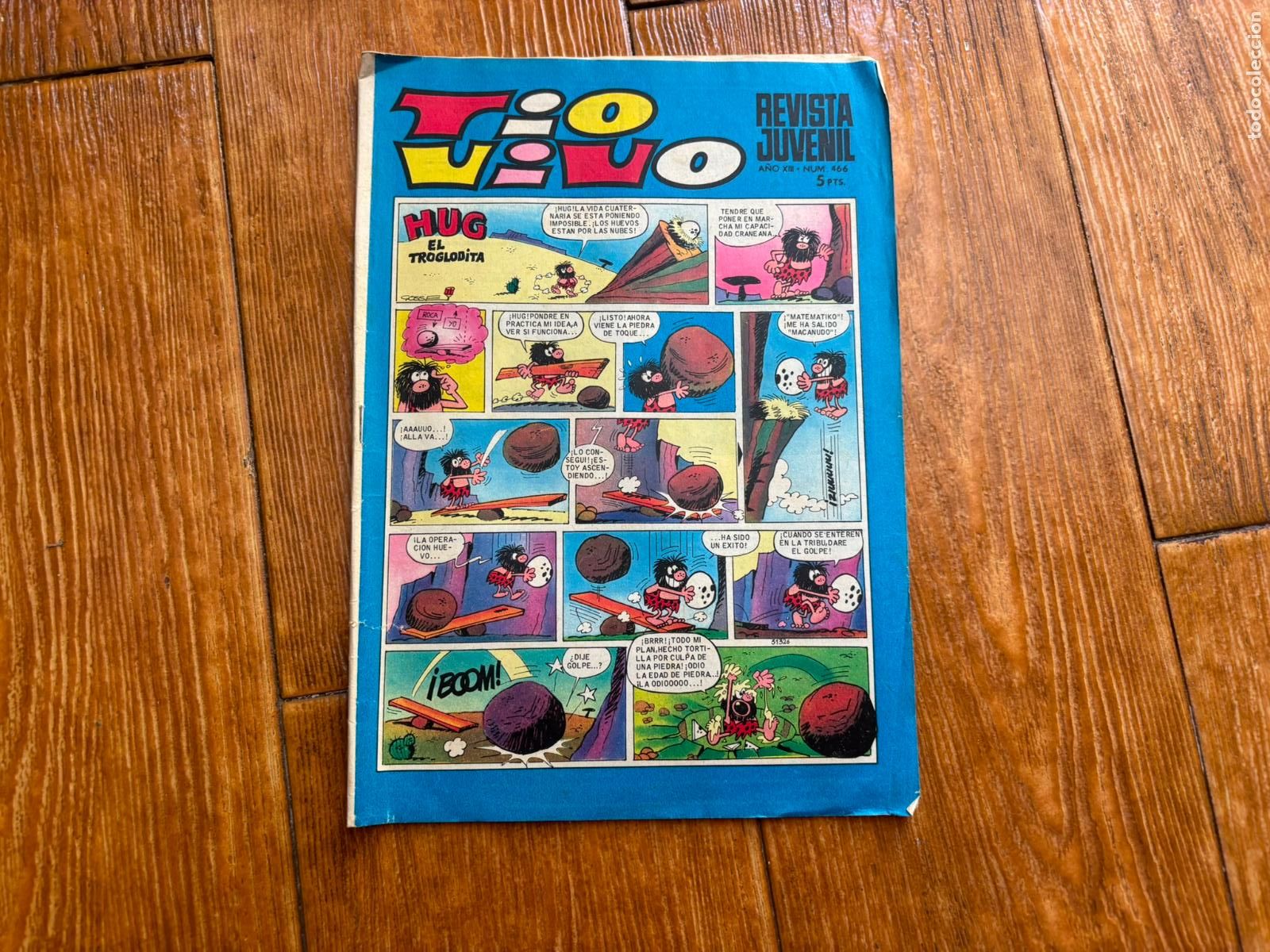 Tebeos: TIO VIVO N&ordm; 466 EDITORIAL BRUGUERA ORIGINAL
