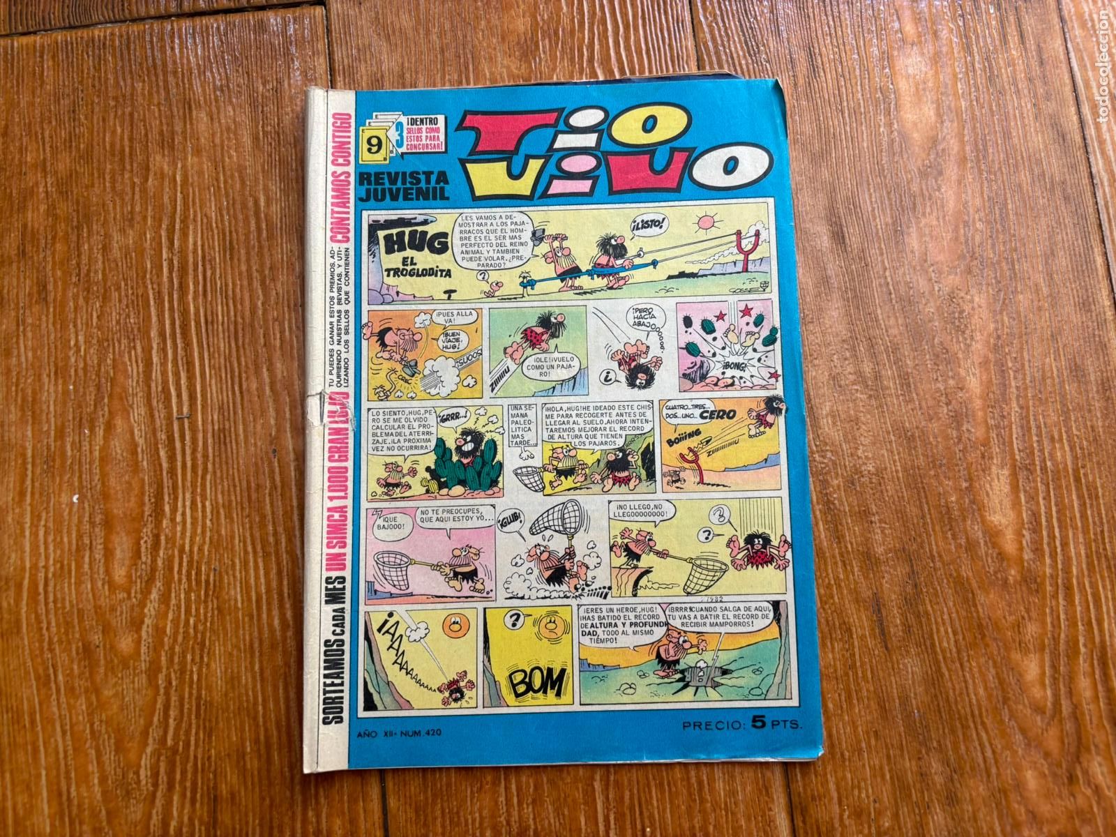 Tebeos: TIO VIVO N&ordm; 420 EDITORIAL BRUGUERA ORIGINAL