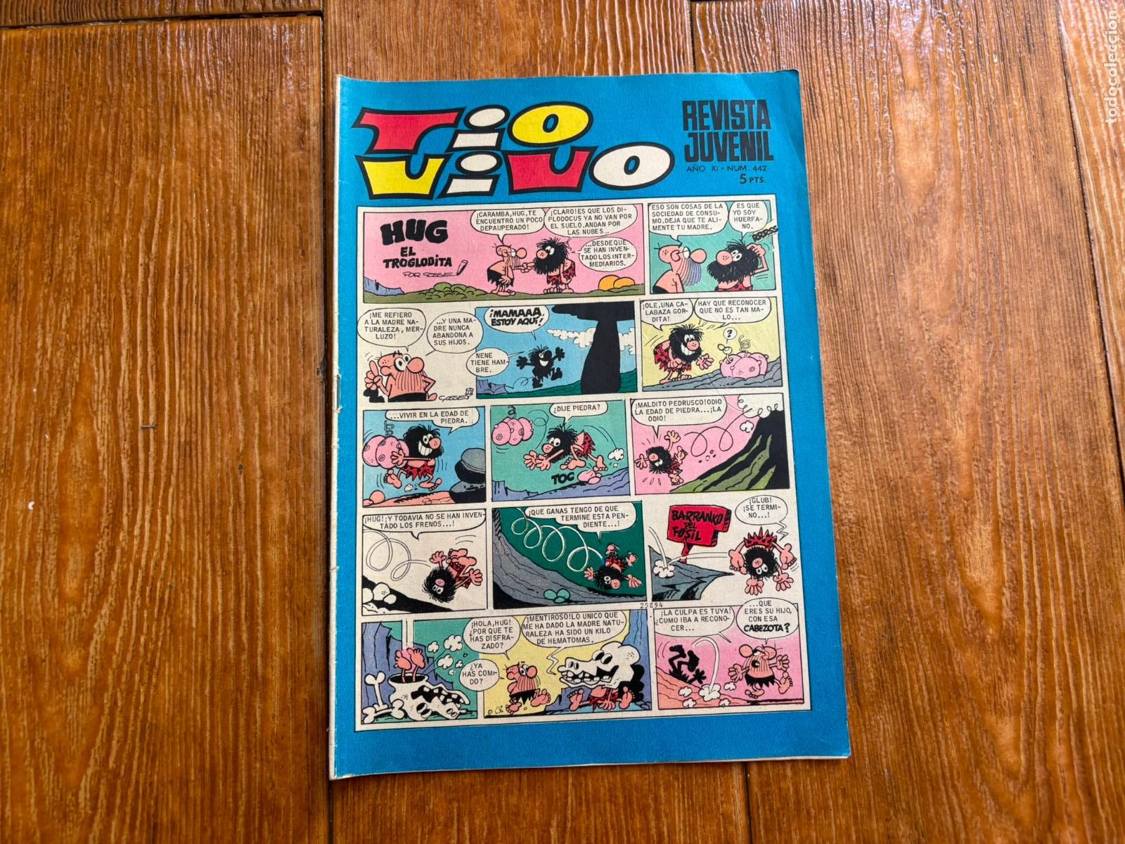 Tebeos: TIO VIVO N&ordm; 442 EDITORIAL BRUGUERA ORIGINAL