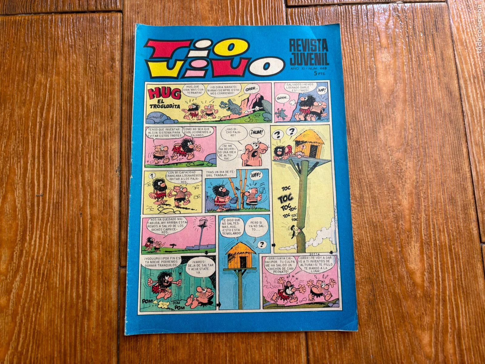 Tebeos: TIO VIVO N&ordm; 448 EDITORIAL BRUGUERA ORIGINAL